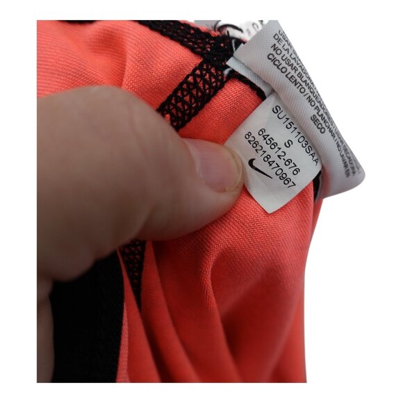 Nike Dri Fit Soul Cycle Womens Pink Printed Relay Capri Leggings Size Small - Picture 8 of 8